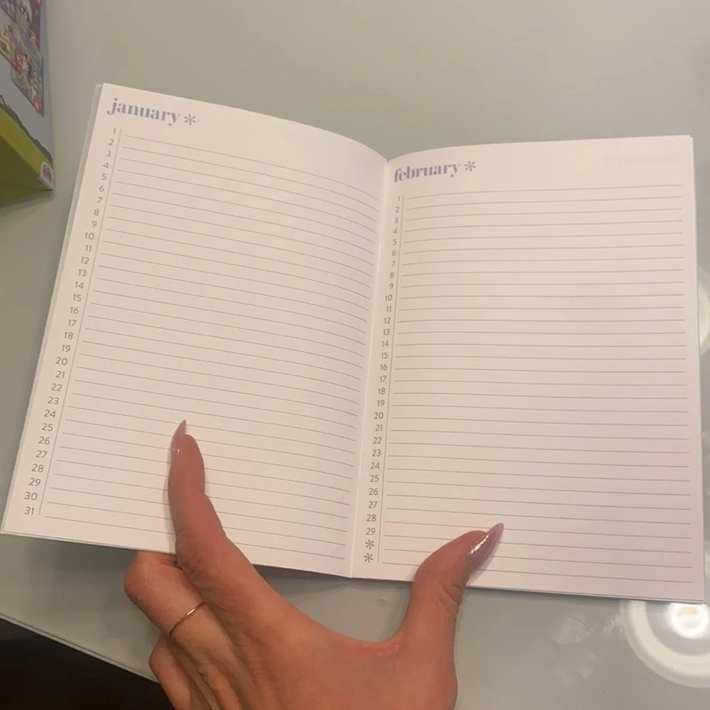 Erin Condren Calendar Booklet